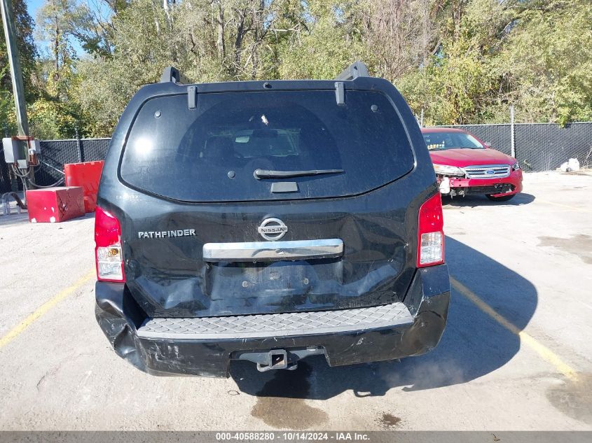 2012 Nissan Pathfinder Sv VIN: 5N1AR1NN2CC611828 Lot: 40588280