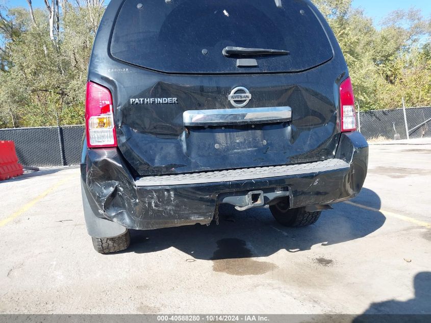 2012 Nissan Pathfinder Sv VIN: 5N1AR1NN2CC611828 Lot: 40588280