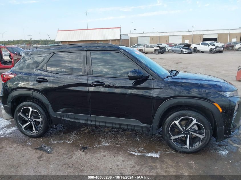 2022 Chevrolet Trailblazer Fwd Rs VIN: KL79MTSL4NB098818 Lot: 40588286