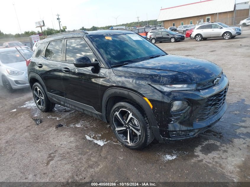 2022 Chevrolet Trailblazer Fwd Rs VIN: KL79MTSL4NB098818 Lot: 40588286