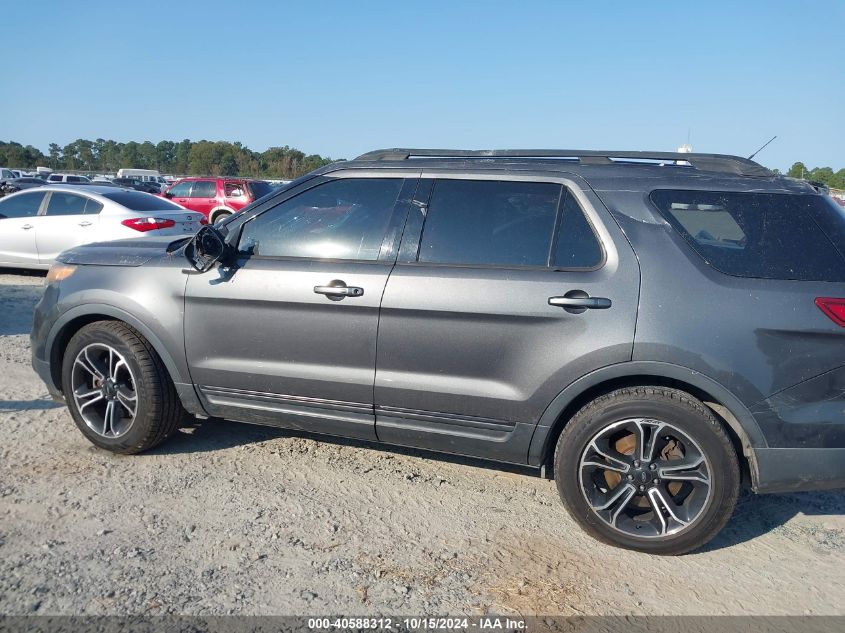 2015 Ford Explorer Sport VIN: 1FM5K8GT9FGB29865 Lot: 40588312