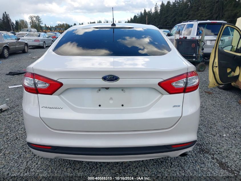 2016 Ford Fusion Se VIN: 3FA6P0H75GR343376 Lot: 40588313