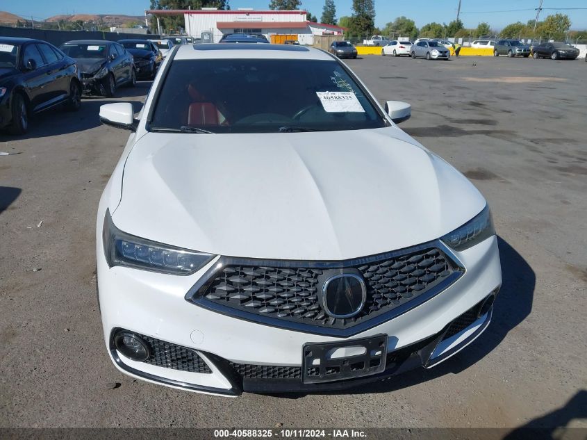 2019 Acura Tlx Tech A-Spec Pkgs VIN: 19UUB1F66KA003142 Lot: 40588325