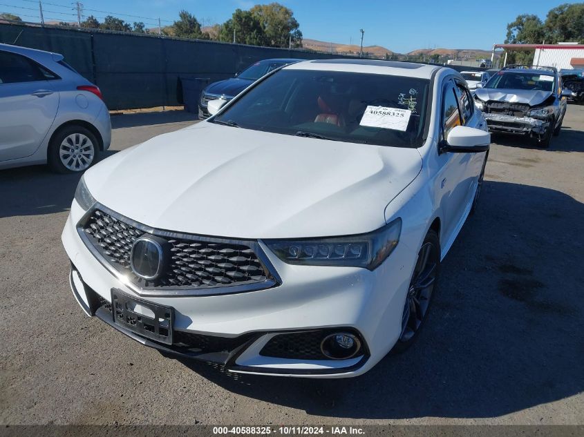 2019 Acura Tlx Tech A-Spec Pkgs VIN: 19UUB1F66KA003142 Lot: 40588325