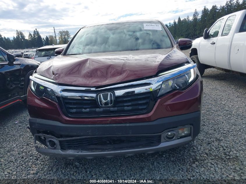 2019 Honda Ridgeline Rtl-E VIN: 5FPYK3F72KB038733 Lot: 40588341