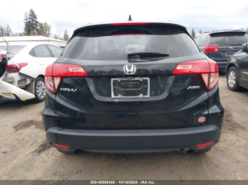 2017 Honda Hr-V Ex-L VIN: 3CZRU6H77HM724447 Lot: 40588365