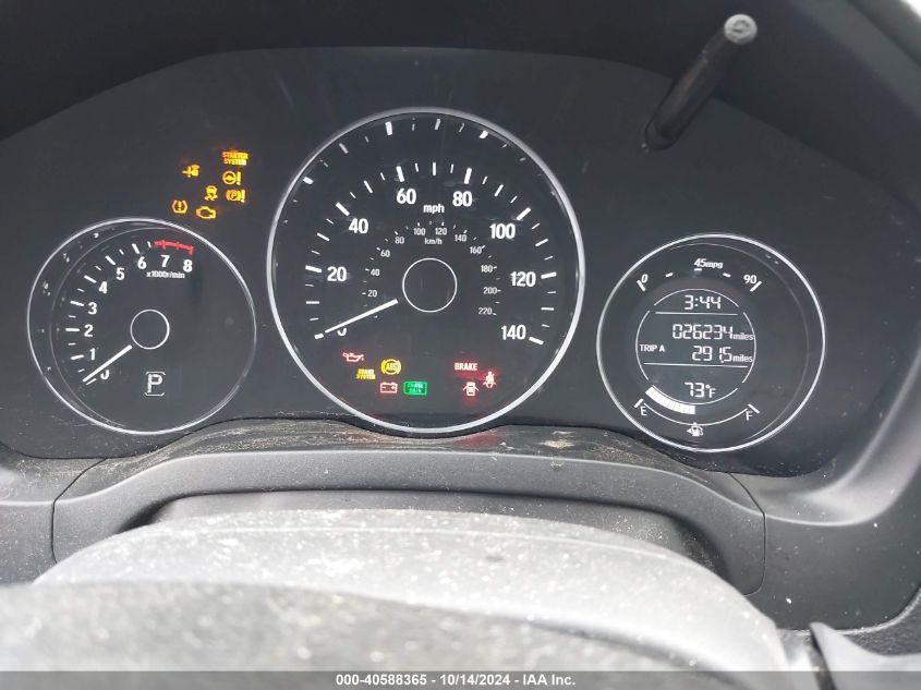 2017 Honda Hr-V Ex-L VIN: 3CZRU6H77HM724447 Lot: 40588365