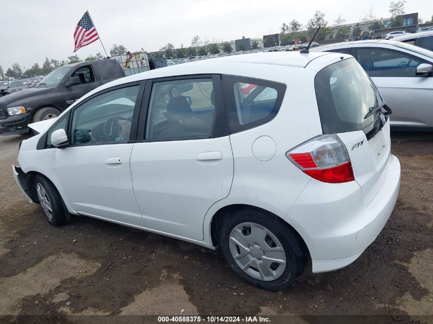 2013 Honda Fit VIN: JHMGE8H30DC081243 Lot: 40588375