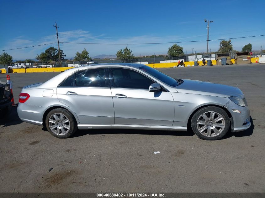 2012 Mercedes-Benz E 350 Bluetec VIN: WDDHF2EBXCA567845 Lot: 40588402