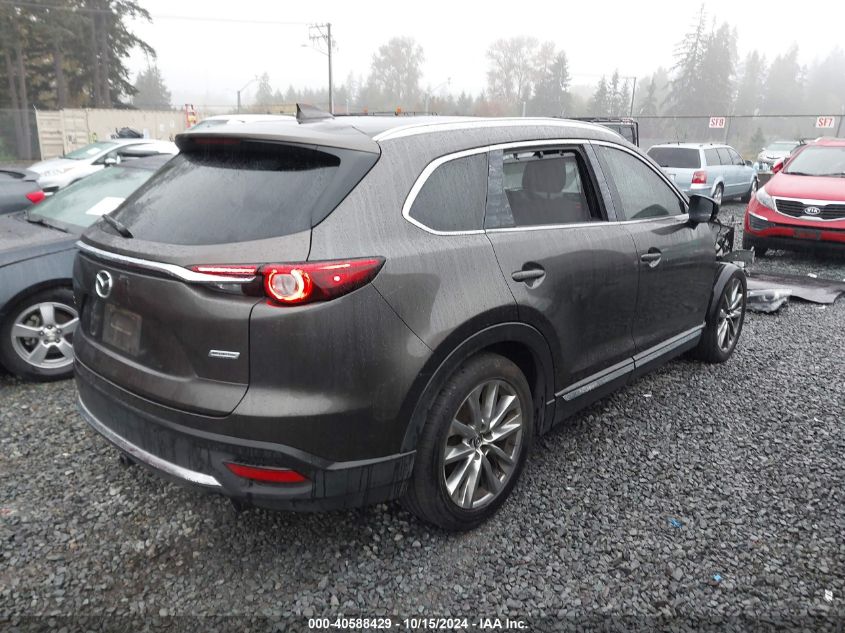 2016 Mazda Cx-9 Grand Touring VIN: JM3TCBDY2G0122943 Lot: 40588429