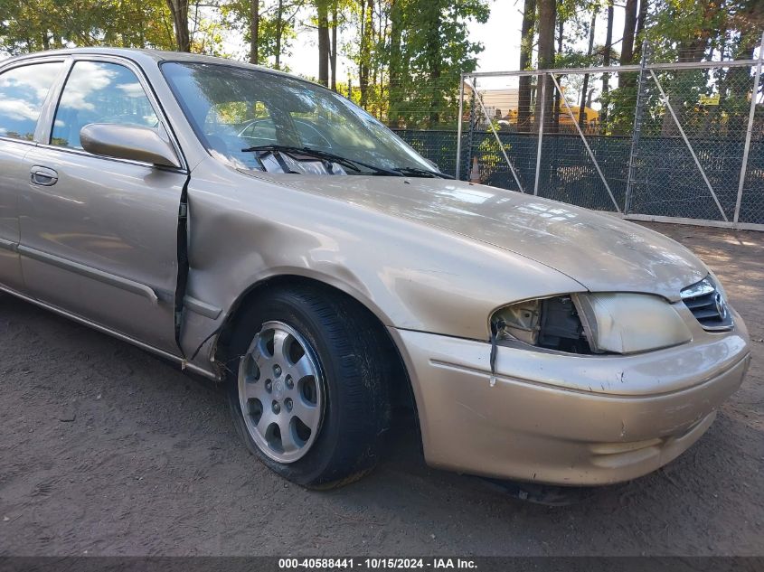 2000 Mazda 626 Es/Lx VIN: 1YVGF22C3Y5155909 Lot: 40588441