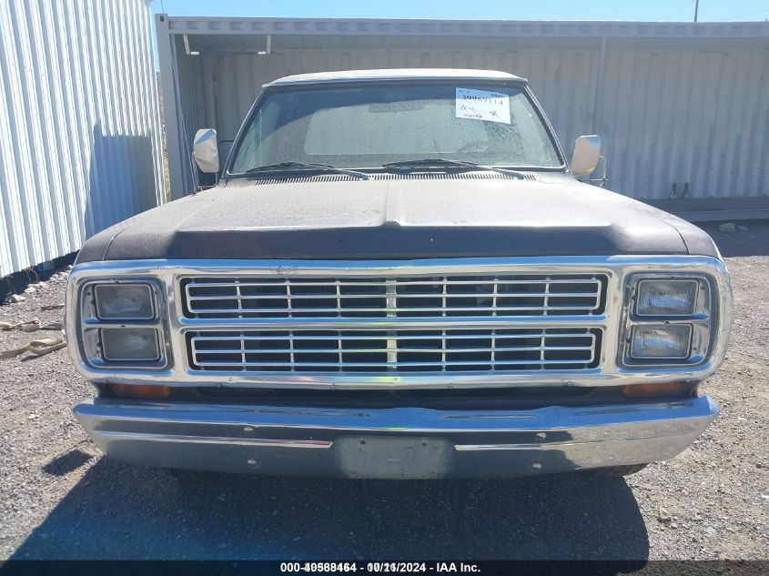 1979 Dodge D150 VIN: D27JF9C102653 Lot: 40588464