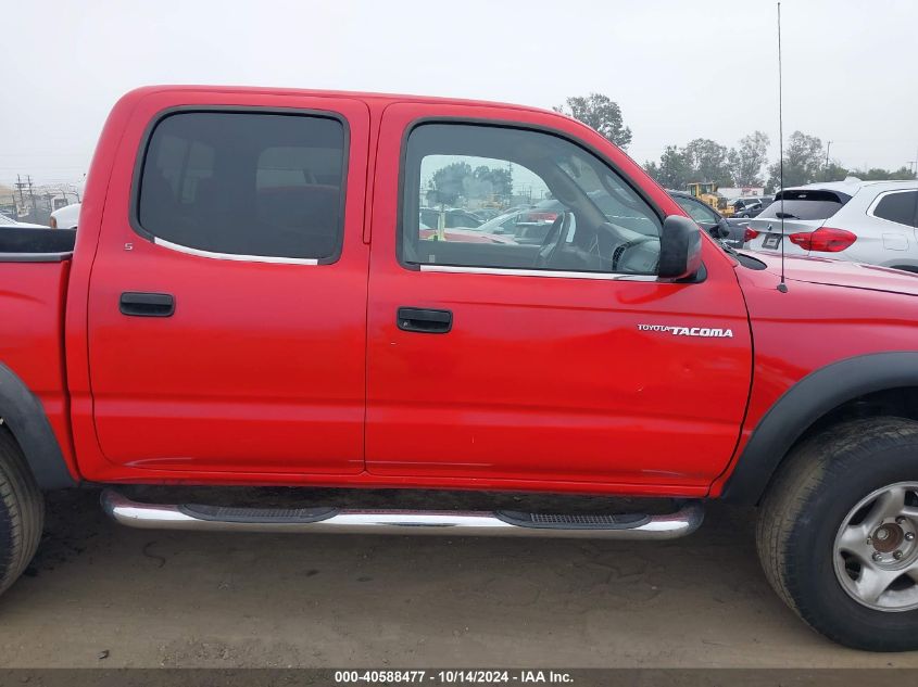 2002 Toyota Tacoma Prerunner V6 VIN: 5TEGN92N02Z087835 Lot: 40588477