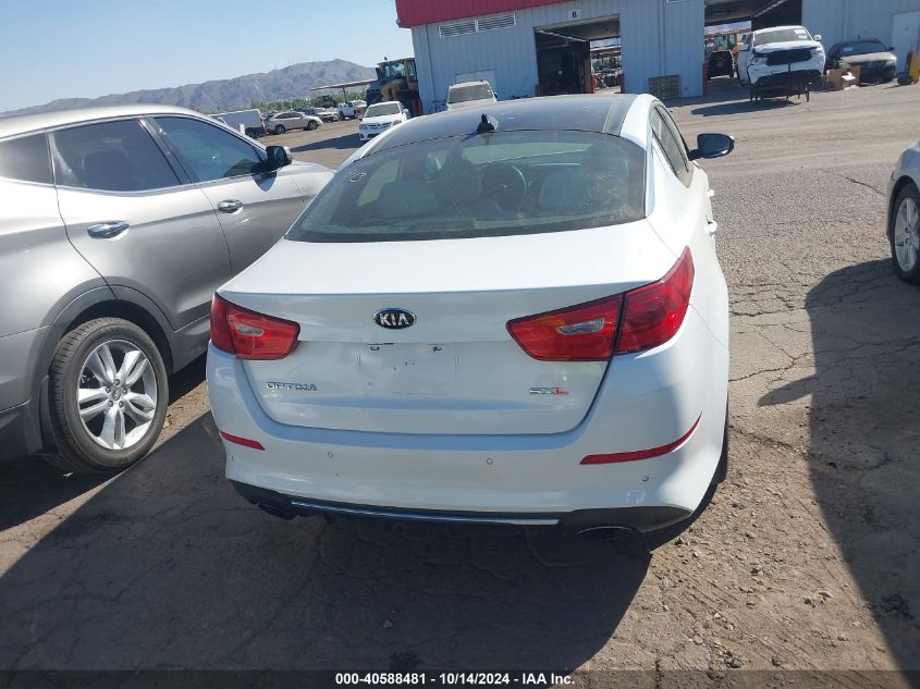 2014 Kia Optima Sxl Turbo VIN: 5XXGR4A63EG283675 Lot: 40588481