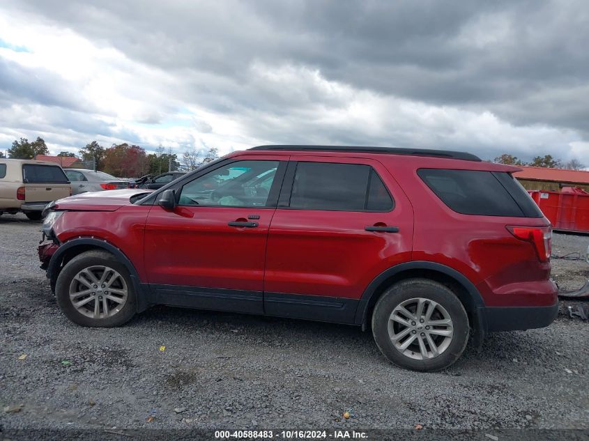 2016 Ford Explorer VIN: 1FM5K8B84GGC32082 Lot: 40588483