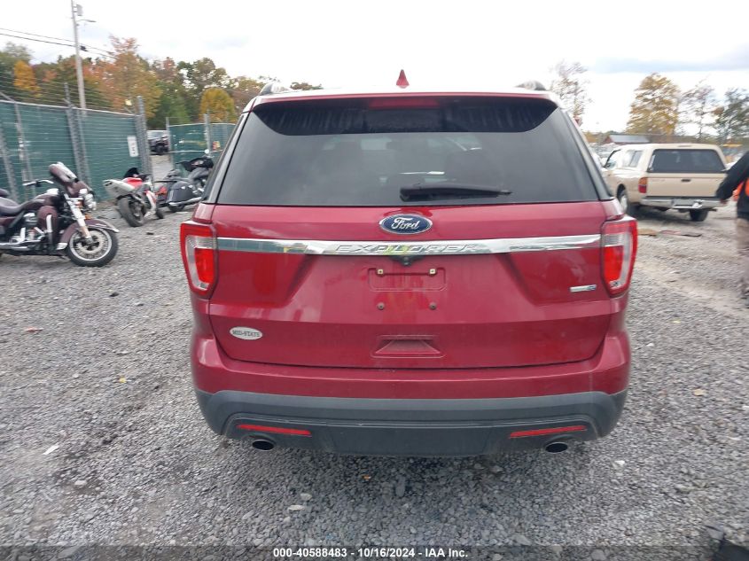 2016 Ford Explorer VIN: 1FM5K8B84GGC32082 Lot: 40588483