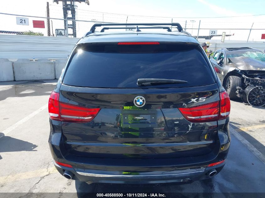 2016 BMW X5 Sdrive35I VIN: 5UXKR2C55G0R72591 Lot: 40588500