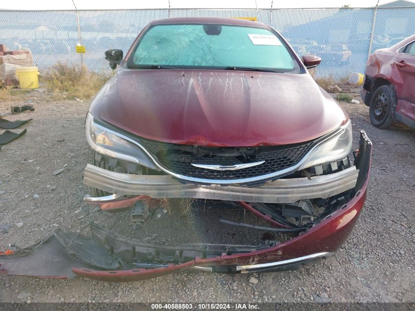 2015 Chrysler 200 Limited VIN: 1C3CCCAB8FN753765 Lot: 40588503