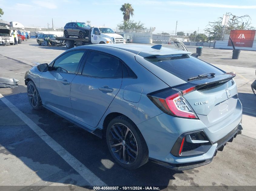 2020 Honda Civic Sport VIN: SHHFK7H40LU420513 Lot: 40588507