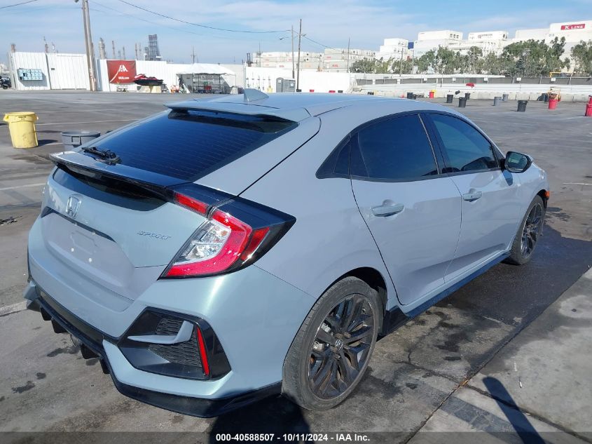 2020 Honda Civic Sport VIN: SHHFK7H40LU420513 Lot: 40588507