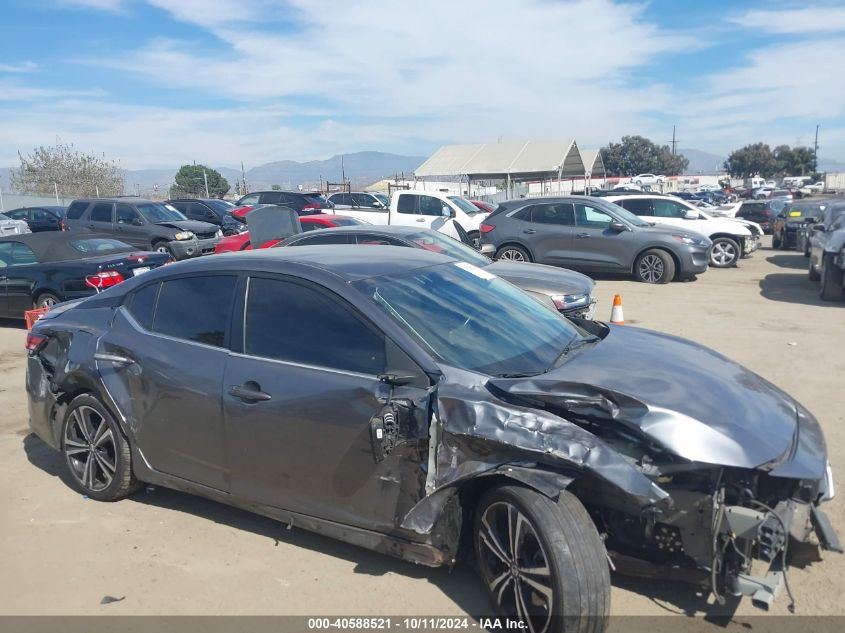 2022 Nissan Sentra Sr Xtronic Cvt VIN: 3N1AB8DV0NY273443 Lot: 40588521