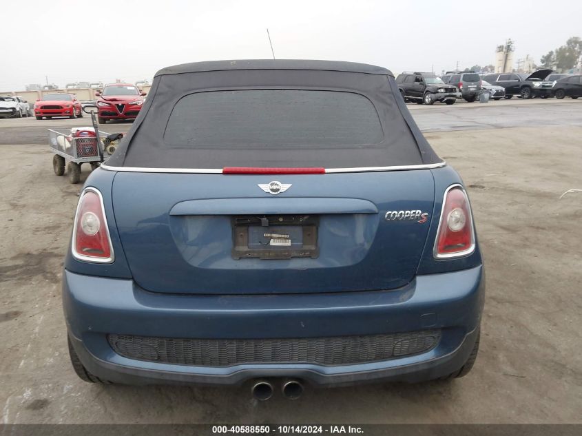 2010 Mini Cooper S VIN: WMWMS3C53ATY08800 Lot: 40588550