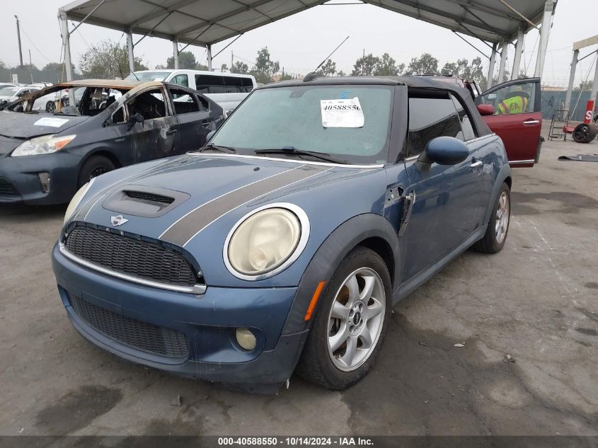 2010 Mini Cooper S VIN: WMWMS3C53ATY08800 Lot: 40588550