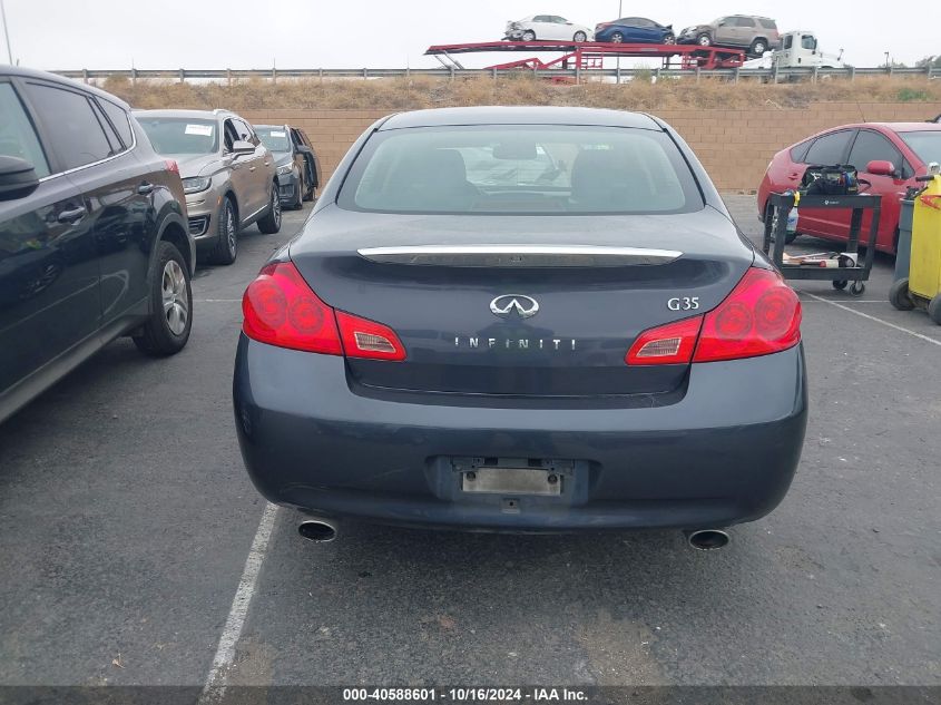 2007 Infiniti G35 Journey VIN: JNKBV61E77M726947 Lot: 40588601