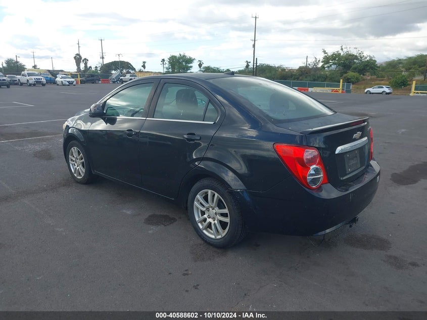 2014 CHEVROLET SONIC VIN: 1G1JD5SH5E4224012