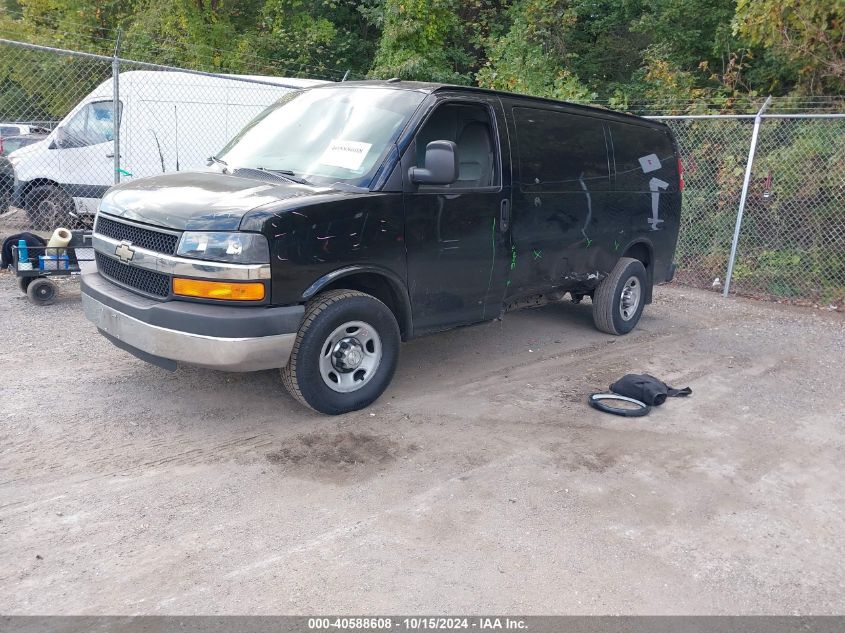 VIN 1GCWGFCF7F1186468 2015 CHEVROLET EXPRESS 2500 no.2