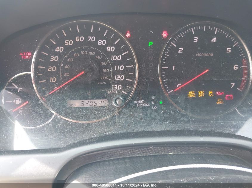 2006 Lexus Gx 470 VIN: JTJBT20XX60100279 Lot: 40588611