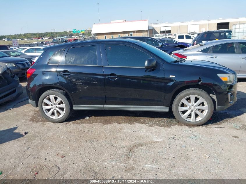 2014 Mitsubishi Outlander Sport Es VIN: 4A4AP3AU5EE018158 Lot: 40588619