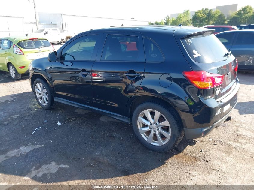 2014 Mitsubishi Outlander Sport Es VIN: 4A4AP3AU5EE018158 Lot: 40588619