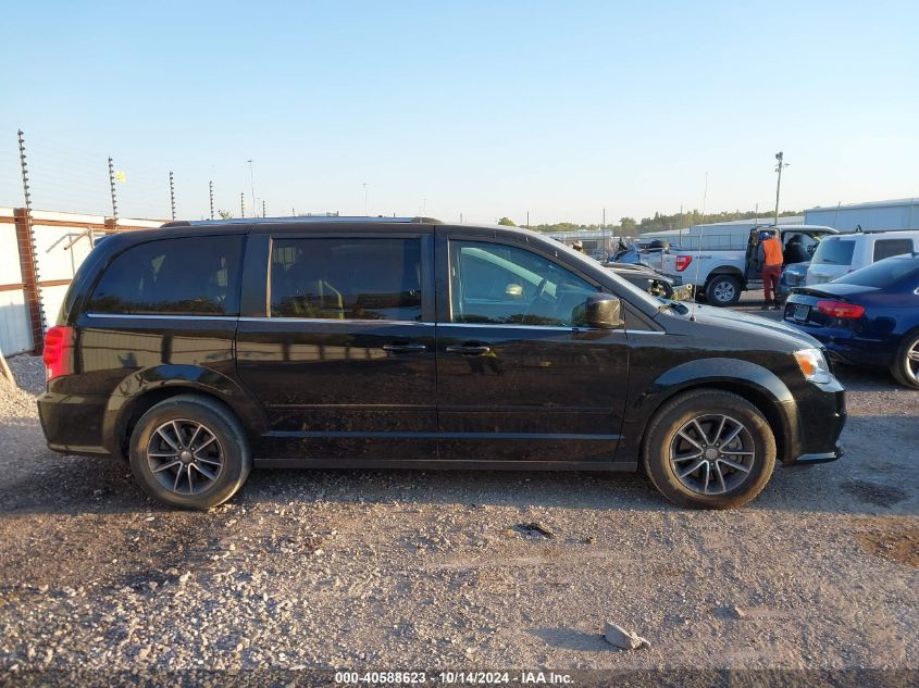 2017 Dodge Grand Caravan Sxt VIN: 2C4RDGCG3HR666641 Lot: 40588623