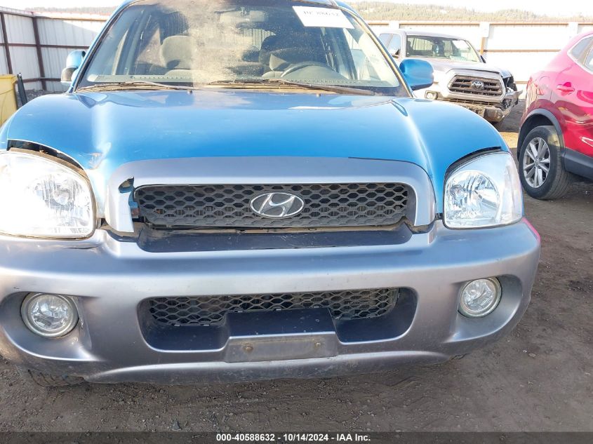 2004 Hyundai Santa Fe Gls VIN: KM8SC73D24U640955 Lot: 40588632