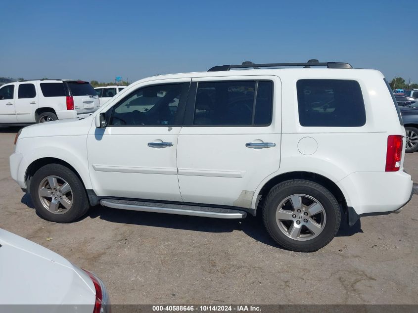 2011 Honda Pilot Ex-L VIN: 5FNYF3H67BB014641 Lot: 40588646