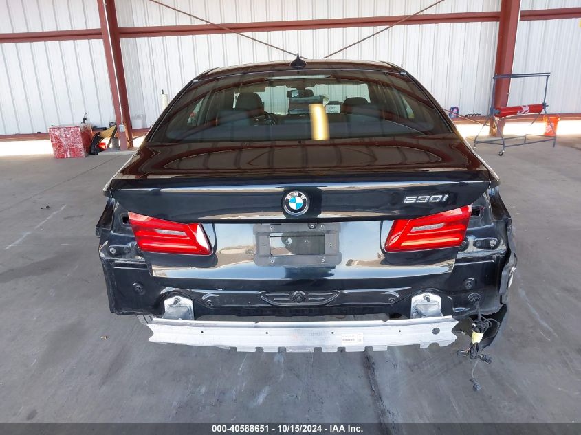 2019 BMW 530I VIN: WBAJA5C50KWW21192 Lot: 40588651