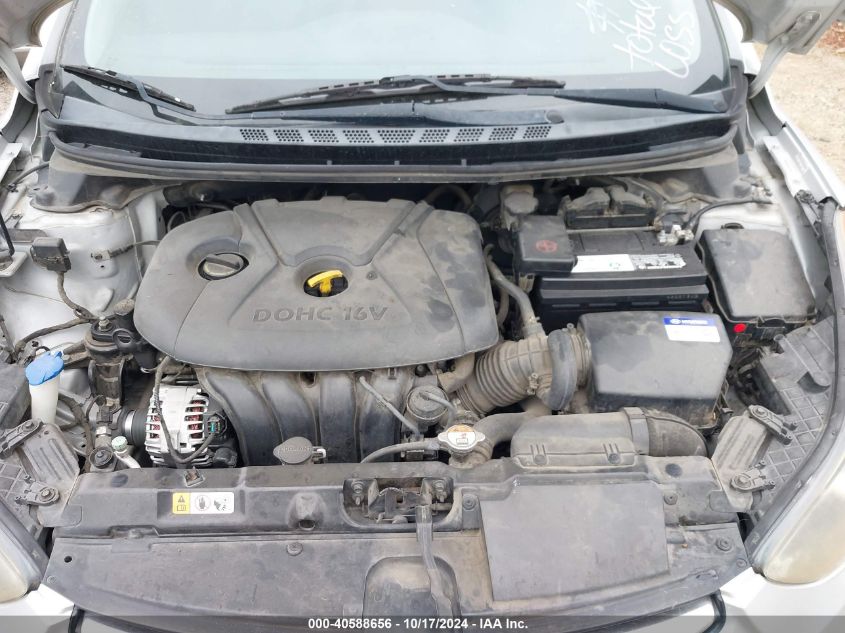 2013 Hyundai Elantra Gls/Limited VIN: KMHDH4AE4DU988342 Lot: 40588656