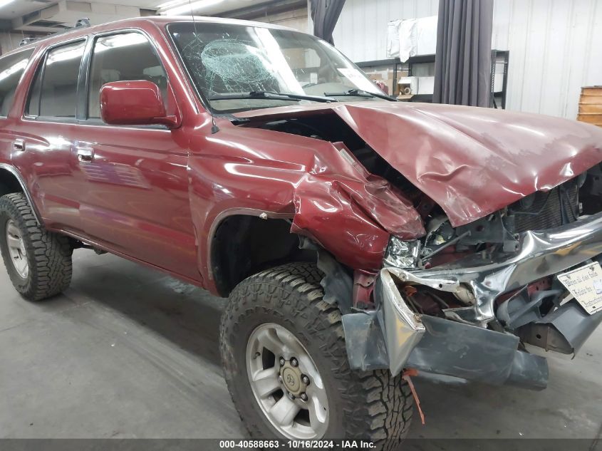 1997 Toyota 4Runner Sr5 V6 VIN: JT3HN86R2V0096282 Lot: 40588663