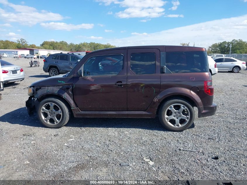 2007 Honda Element Sc VIN: 5J6YH189X7L012065 Lot: 40588693