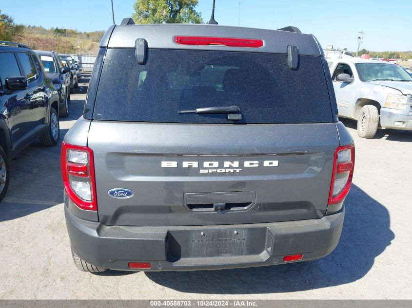 2022 Ford Bronco Sport Big Bend VIN: 3FMCR9B66NRE35911 Lot: 40588703