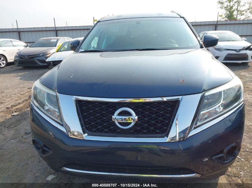 2016 Nissan Pathfinder S VIN: 5N1AR2MM1GC657851 Lot: 40588707