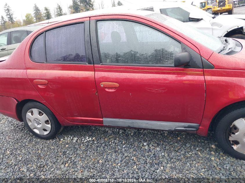 2005 Toyota Echo VIN: JTDBT123150363217 Lot: 40588710