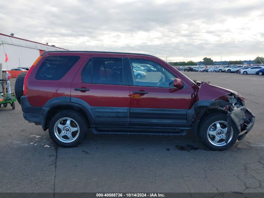 2002 Honda Cr-V Ex VIN: JHLRD78892C064430 Lot: 40588736