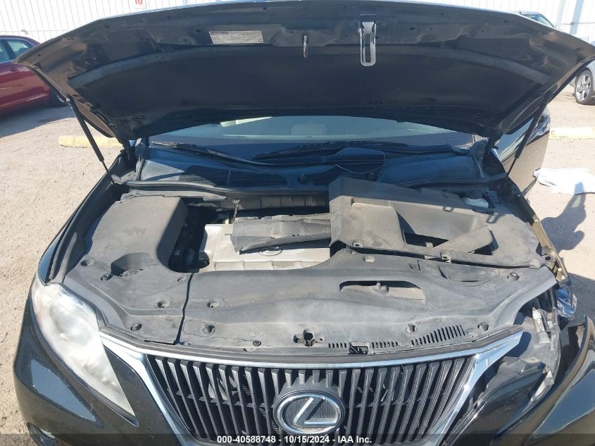 2011 Lexus Rx 350 VIN: 2T2BK1BA9BC090963 Lot: 40588748
