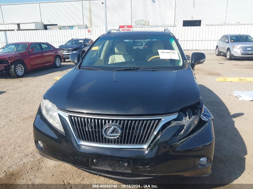 2011 Lexus Rx 350 VIN: 2T2BK1BA9BC090963 Lot: 40588748