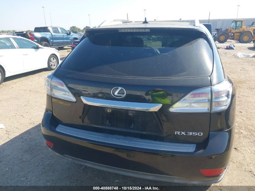 2011 Lexus Rx 350 VIN: 2T2BK1BA9BC090963 Lot: 40588748