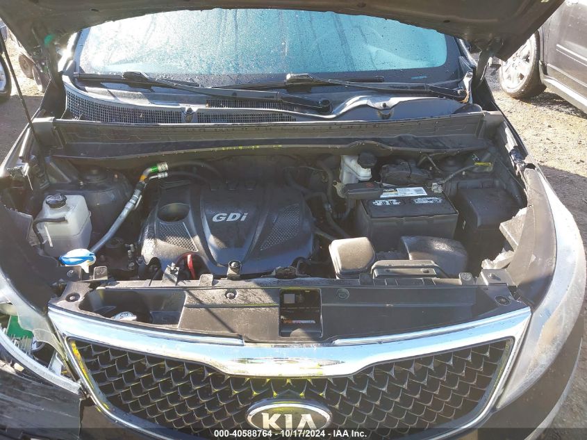 2014 Kia Sportage Ex VIN: KNDPCCAC0E7642281 Lot: 40588764