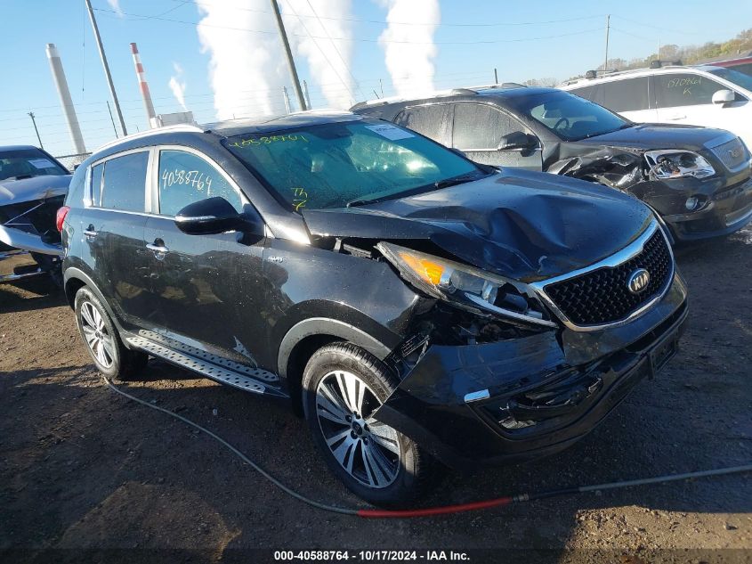 2014 Kia Sportage Ex VIN: KNDPCCAC0E7642281 Lot: 40588764