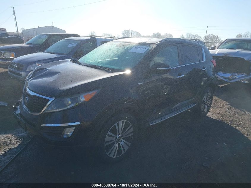 2014 Kia Sportage Ex VIN: KNDPCCAC0E7642281 Lot: 40588764